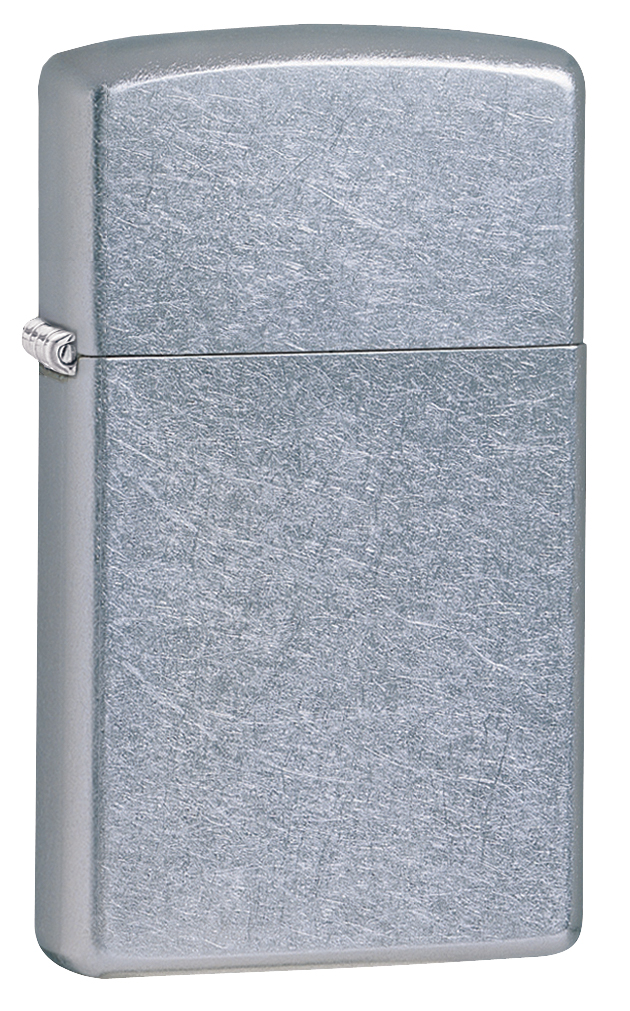 

Бензиновая зажигалка Zippo Slim 1607 Street Chrome, Серебристый, Slim 1607
