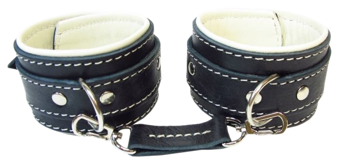 Оковы на ноги BDSM Арсенал со светлым подкладом