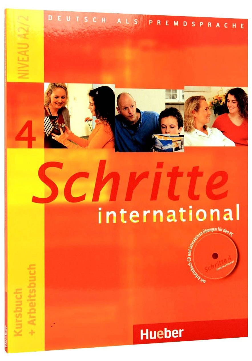 фото Книга schritte international 4 - kursbuch + arbeitsbuch mit audio-cd zum arbeitsbuch und hueber