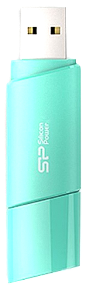 Флешка Silicon Power Ultima 06 32ГБ Cyan (SP032GBUF2U06V1B)