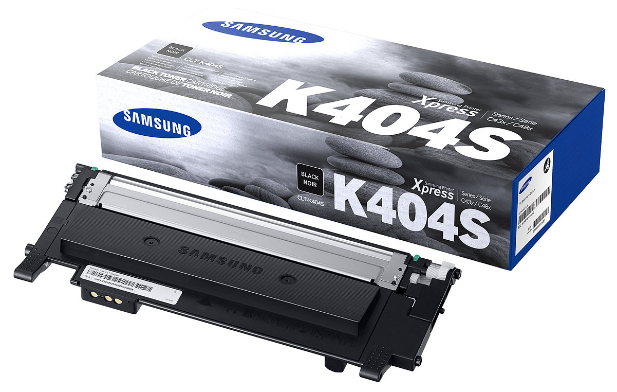 Картридж для лазерного принтера Samsung CLT-K404S, черный, оригинал