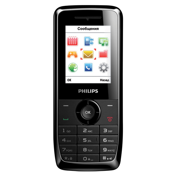

Мобильный телефон Philips X100 Black, X100