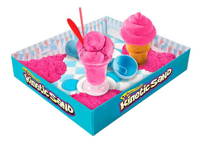 фото Кинетический песок kinetic sand 71417-ice