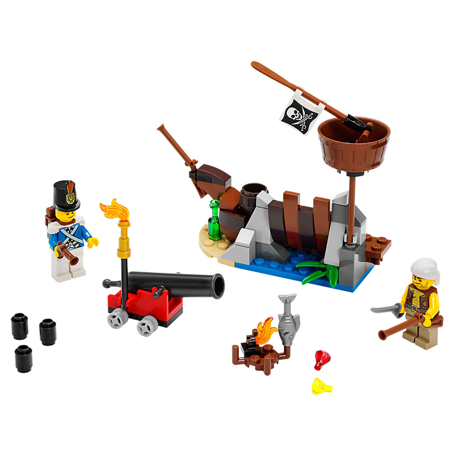 

Конструктор LEGO Pirates Укрытие кораблекрушения (70409)
