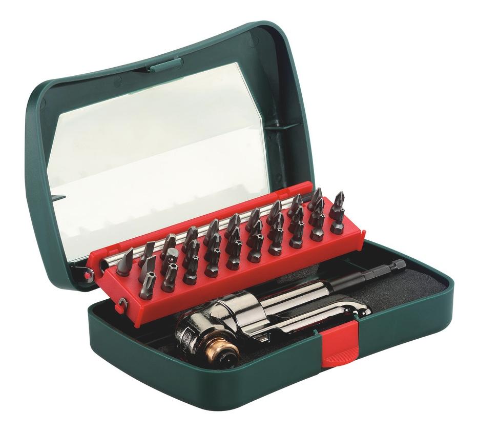 

Насадка угловая дрель для гравера metabo 630464000, угловая насадка 57 Нм, с наб.бит 32 предмета