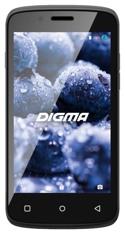 Смартфон DIGMA VOX A10 3G 0.5/4GB Black (VS4002PG)