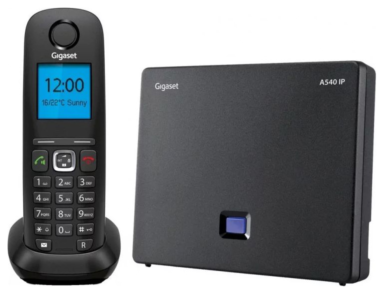 фото Ip-телефон gigaset a540 ip black