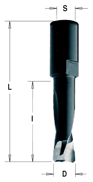 

Фреза HW для DOMINO-FESTOOL 8x28x49 Z=2 S=M6x0,75 RH CMT 380.080.11, 104.100.35