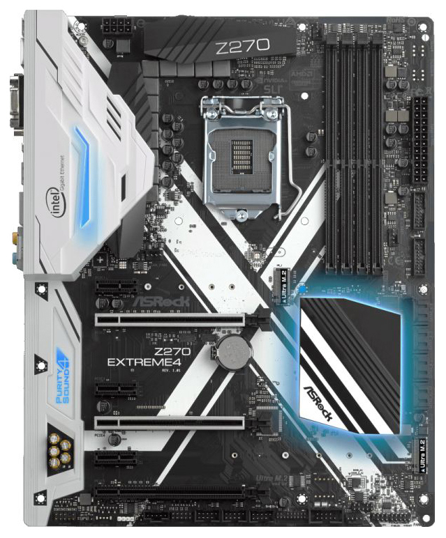 фото Материнская плата asrock z270 extreme4