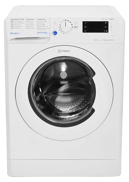 Стиральная машина Indesit BWE 81282 L B белый стиральная машина indesit ewsb 5085