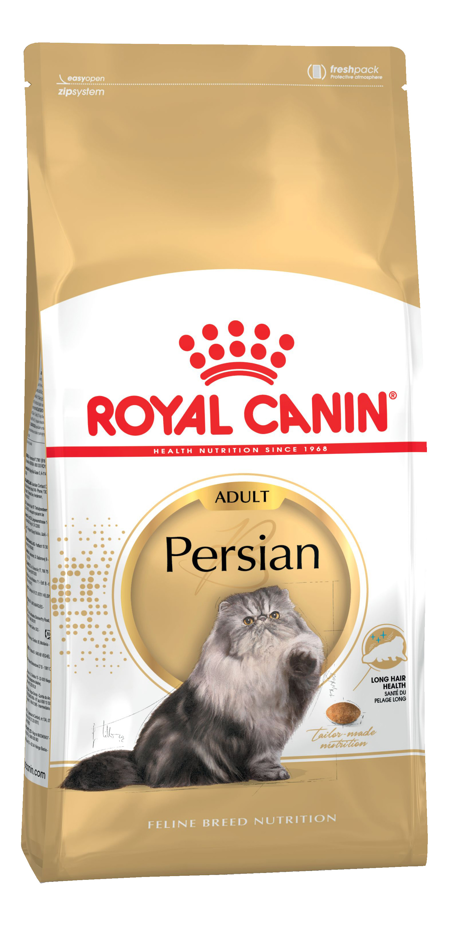 фото Сухой корм для кошек royal canin persian adult, персидская, домашняя птица, 10кг