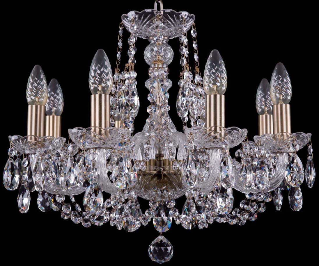 фото Люстра подвесная bohemia ivele crystal 1406/8/160/pa