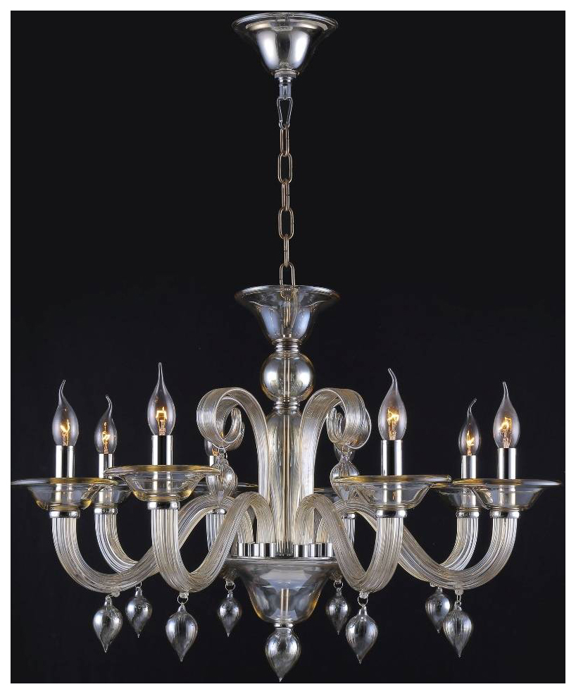

Люстра подвесная Crystal Lux Caetano SP8, caetano