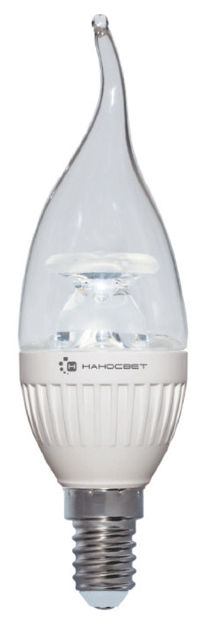 

Лампа светодиодная E14 6,5W 2700K прозрачная LC-CDTCL-6,5/E14/827 L218, l218