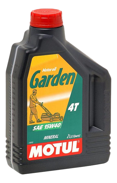 

Для четырехтактных двигателей MOTUL Garden 4T 15W-40 101311, Garden 4T 15W-40