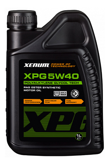 Моторное масло Xenum XPG 5W40 1 л