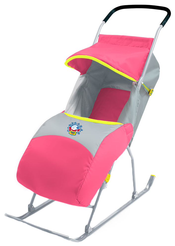 

Cанки-коляска Nika Умка 2, коралловые, Умка 2