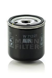 

Фильтр масляный двигателя MANN-FILTER W712/21, W 712/21