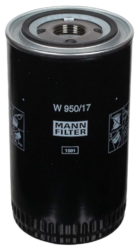 фото Фильтр масляный двигателя mann-filter w950/17