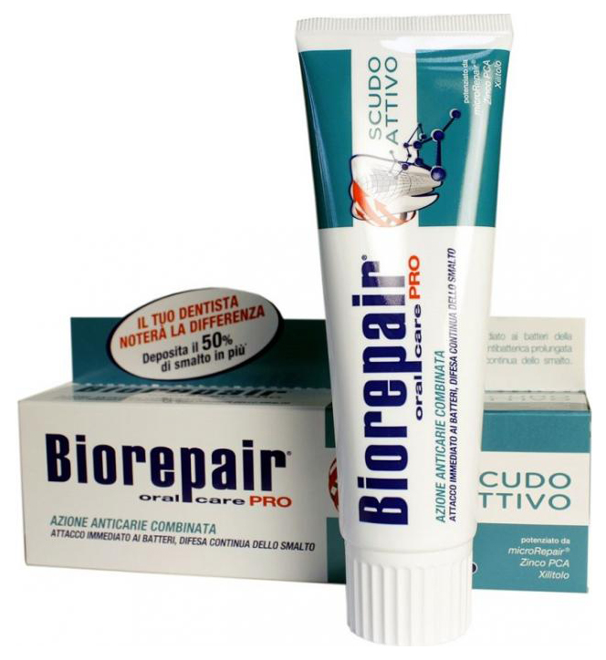Купить Зубная паста BioRepair PRO Scudo Attivo Shield 75 мл