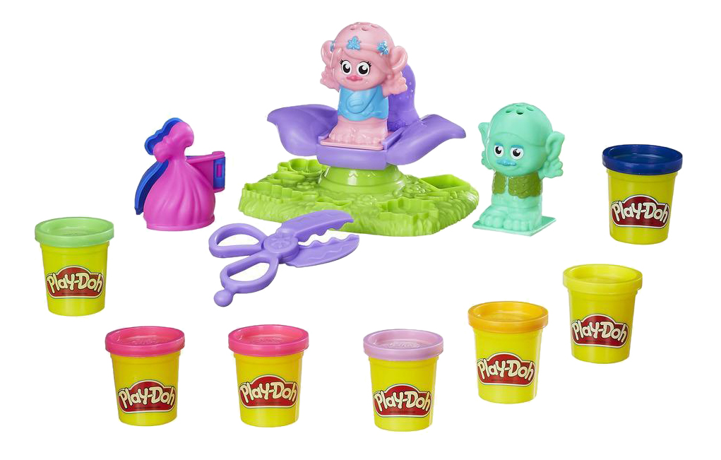 фото Фигурки trolls hasbro play-doh b9027