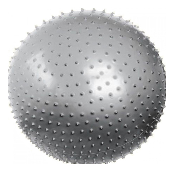 Мяч массажный Bradex Фитбол серебристый, 75 см