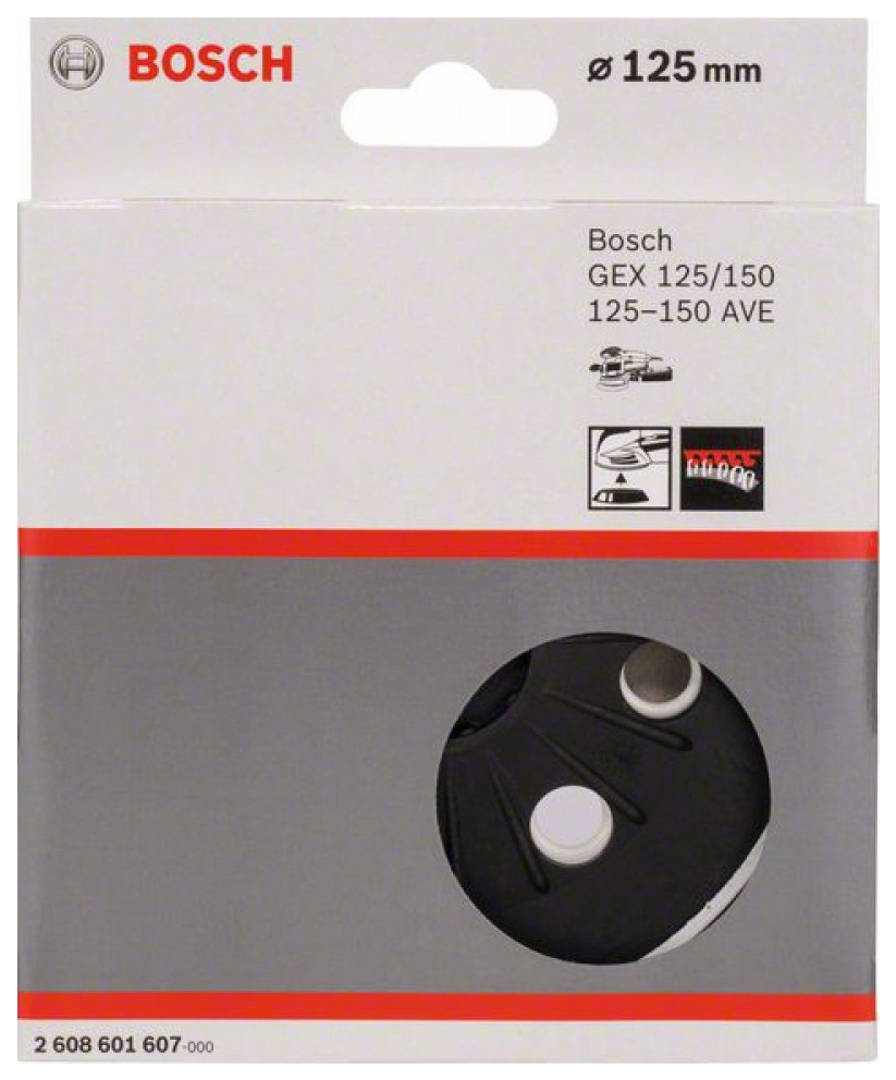 

Шлифовальная платформа Bosch 125мм GEX 125 2608601607, gEX 125