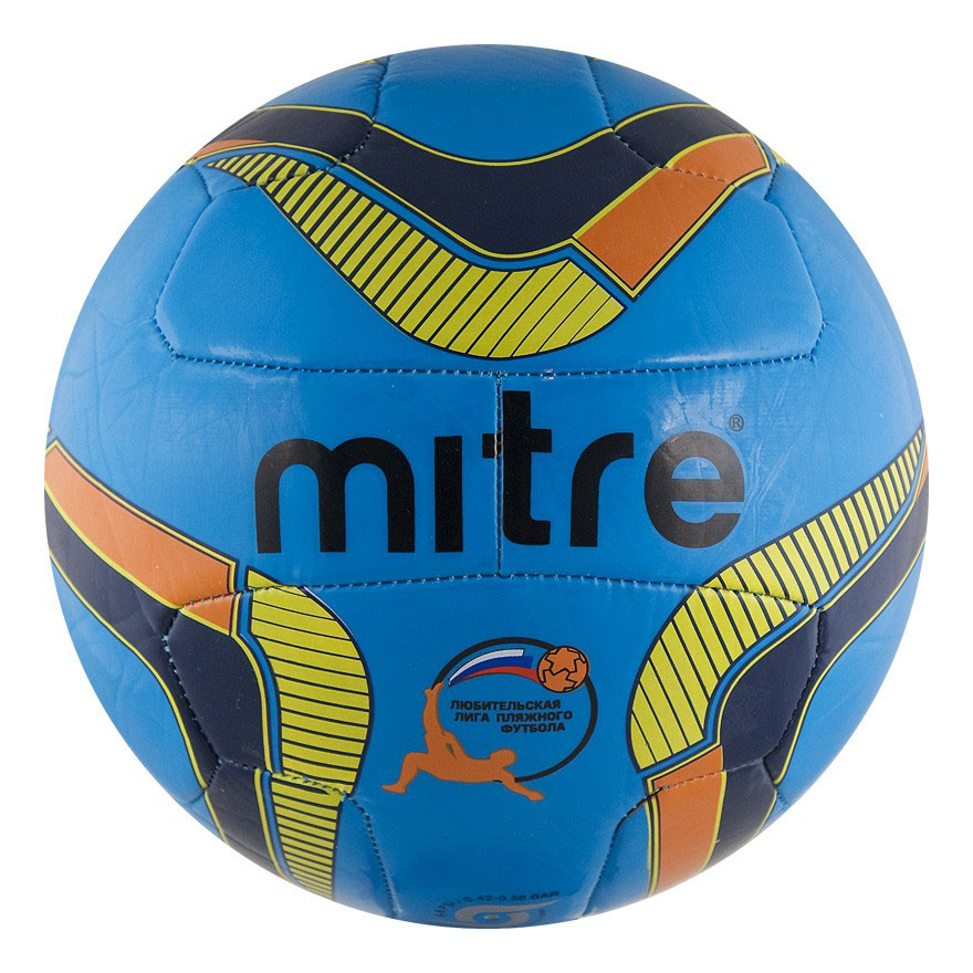 Футбольный мяч Mitre Beach Soccer Trainer V12 №5 blue