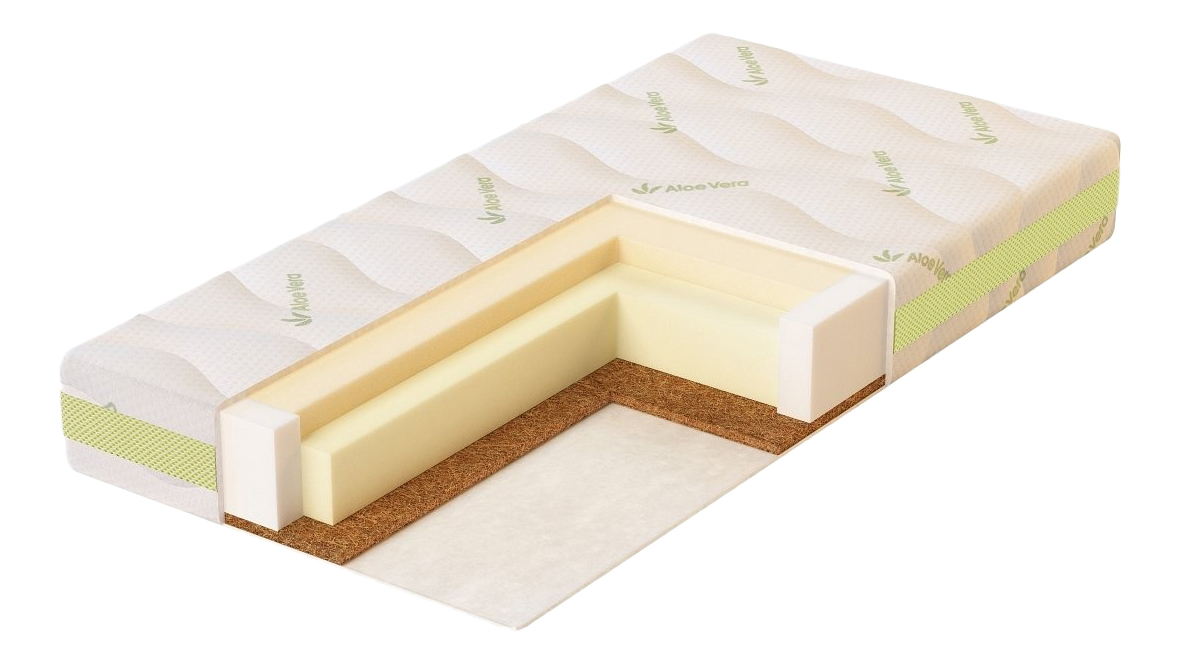 

Матрац Mr Sandman Aloe Vera Memory 1190х600х120 мм, Memory 1190х600х120 мм