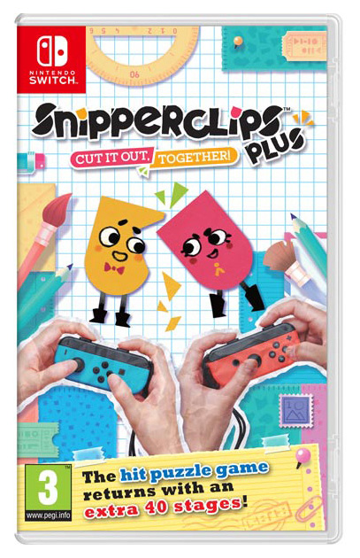 Игра Snipperclips Plus: Cut it out together! для Nintendo Switch