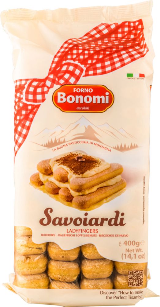 фото Печенье савоярди forno bonomi ladyfingers для тирамису 400 г