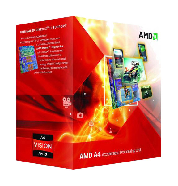 

Процессор AMD A4 4000 FM2 Box, A4 4000