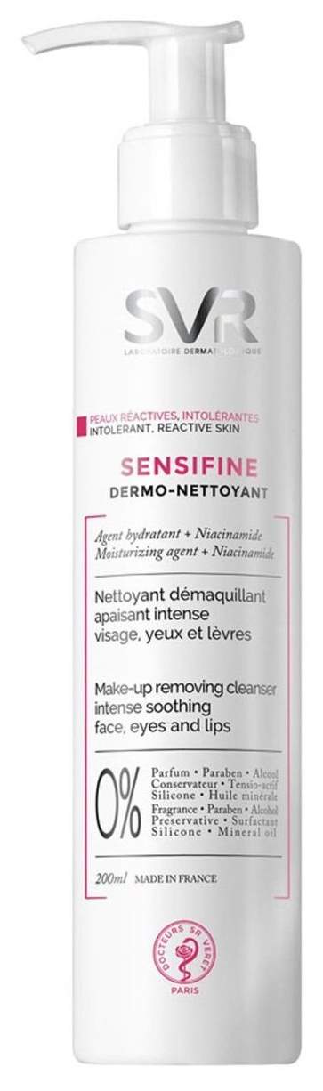 Крем-гель для умывания SVR Sensifine Dermo-Nettoyant 200 мл 1304₽