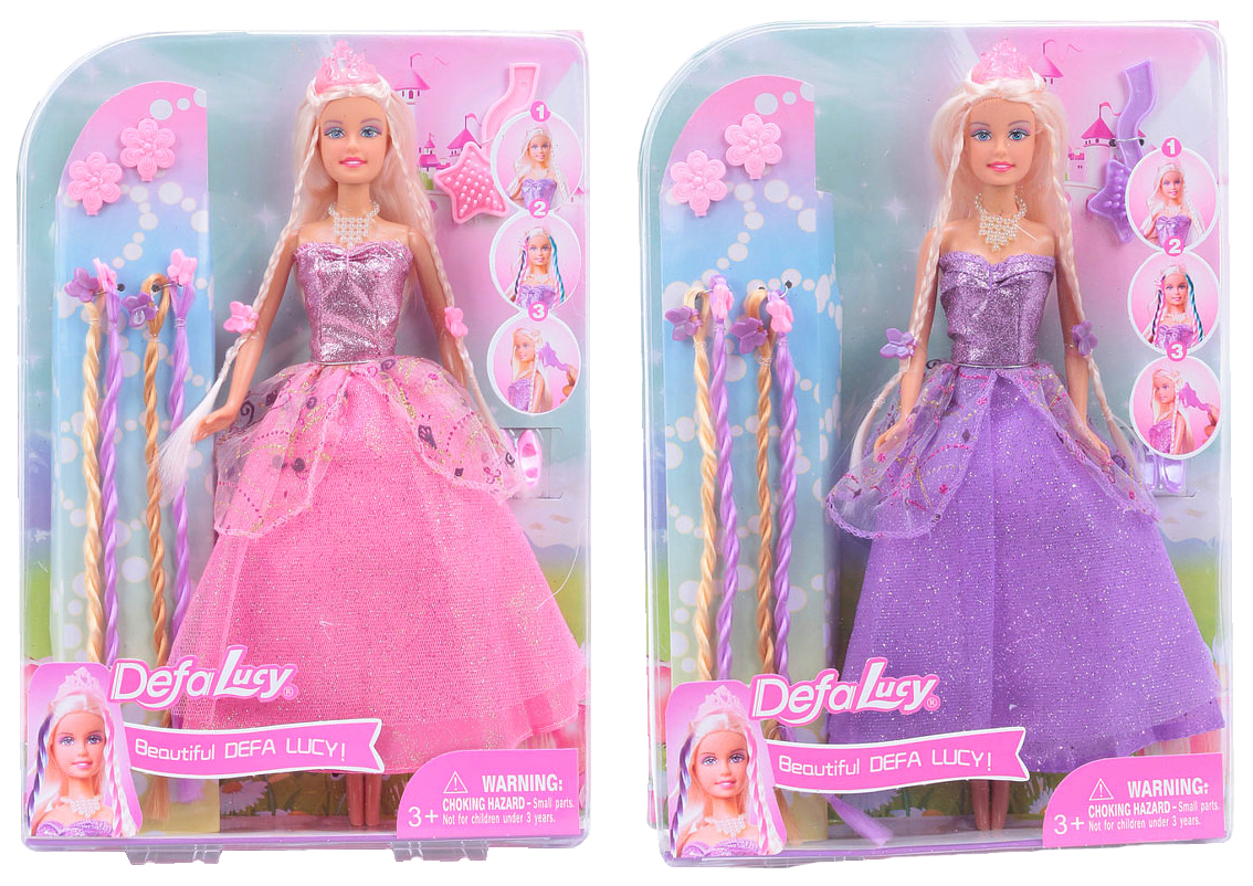 Кукла Defa Lucy Принцесса с дополнительными прядями кукла defa lucy beautiful 29 см 8355