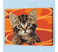 

Холст для рисования по номерам "Милый котенок", 40х50 см, Милый котенок