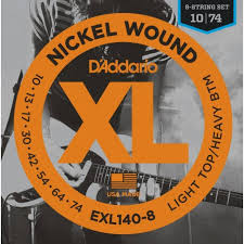 фото Струны для электрогитары d addario exl140 -8 d'addario