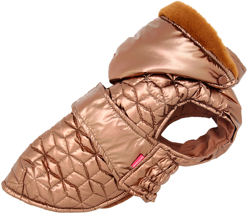 

Попона для собак FOR MY DOGS, унисекс, коричневая, FW788-2019 18, FW788-2019