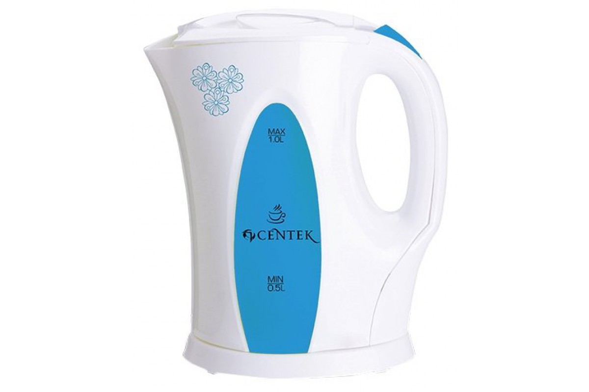 фото Чайник электрический centek ct-0033 1.3 л white