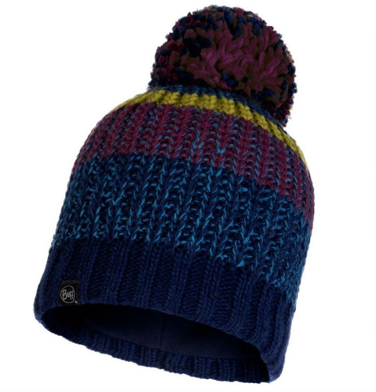 

Шапка-бини унисекс Buff Knitted & Polar Hat Stig night blue, one size, Knitted & Polar Hat Stig