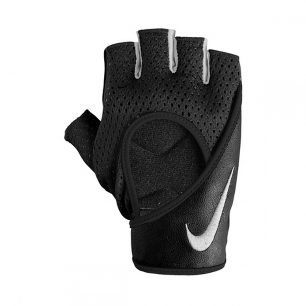 фото Перчатки nike women's pro perf wrap training gloves, черные/белые, l