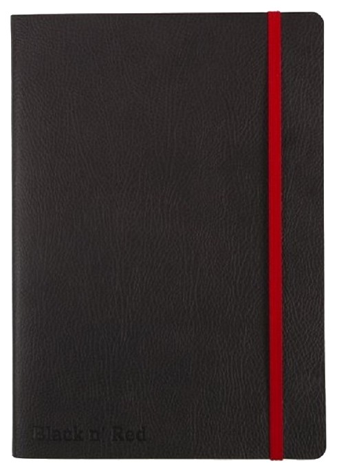 

Блокнот Oxford University Press Black n' Red, A5, 72 листа, без линовки