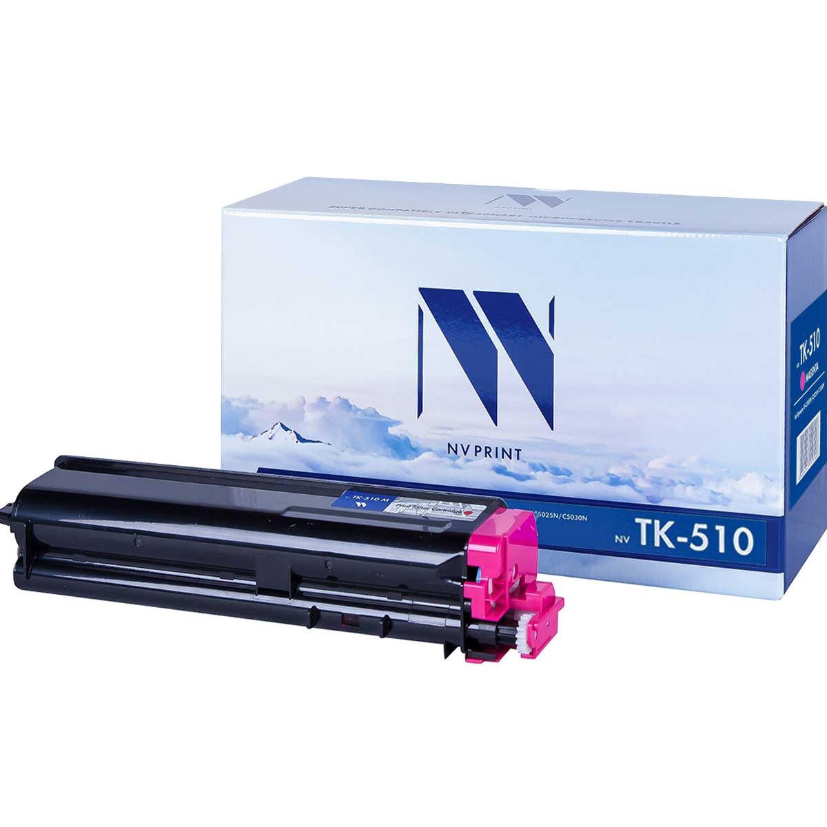 

Картридж для лазерного принтера NV Print TK510M, пурпурный, NV-TK510M