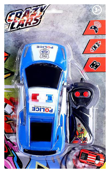 фото Машина радиоуправляемая «полицейский патруль», работает от батареек woow toys