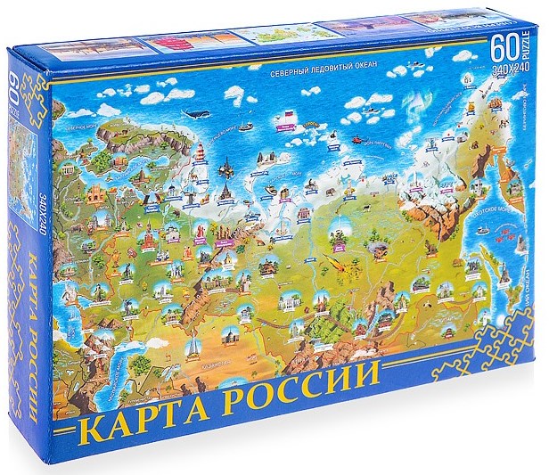 

Пазл Нескучные Игры 60 деталей