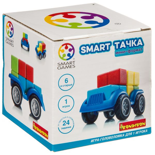 

Логическая игра "Smart Тачка", мини-формат, Разноцветный