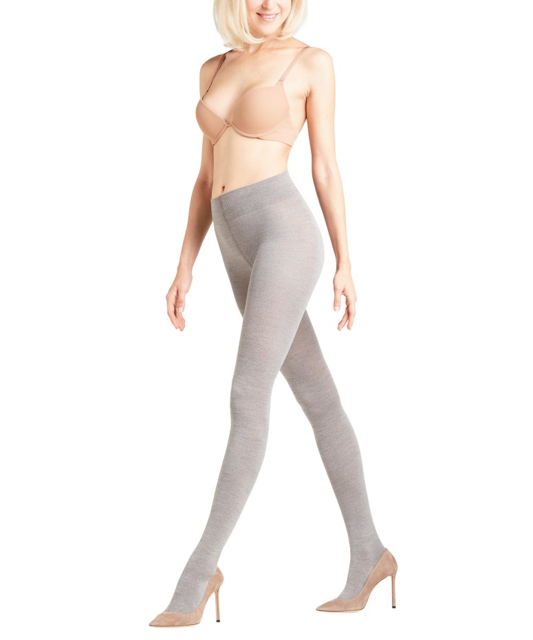 

Колготки женские FALKE Softmerino TI серые 1 (44-46), Softmerino TI