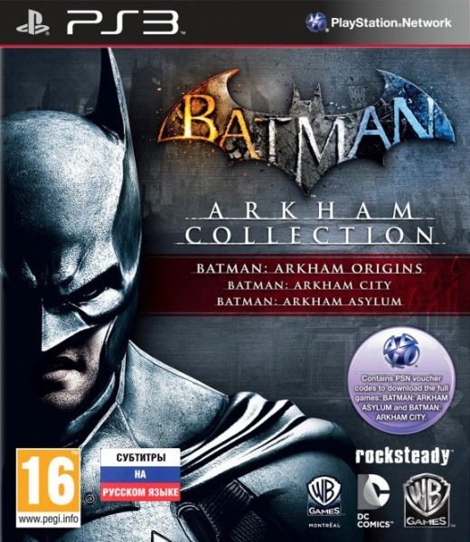 Игра Batman Arkham Collection Arkham Trilogy для PlayStation 3