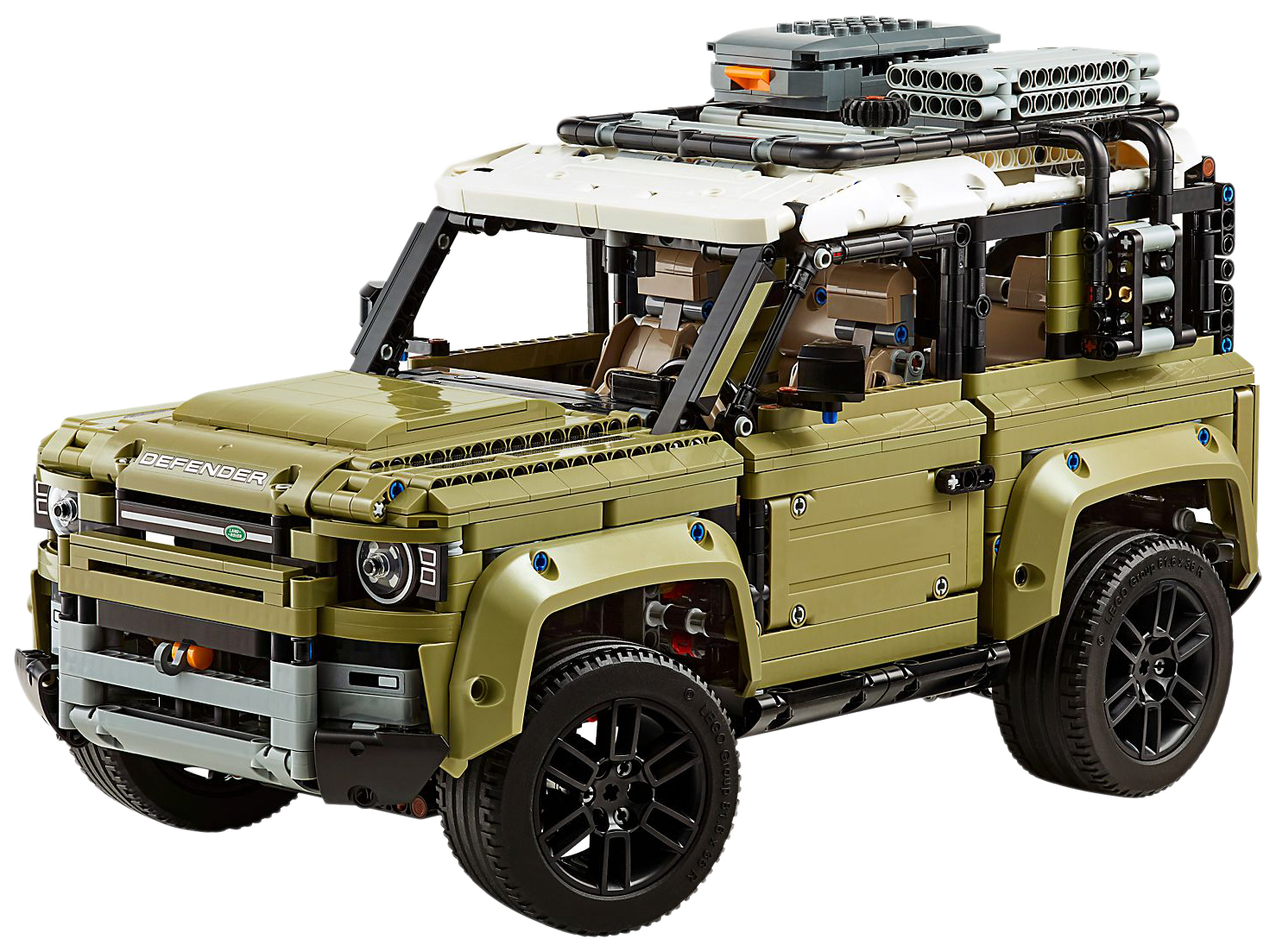 Конструктор LEGO Technic Land Rover Defender, 2573, 42110 конструктор для сборки внедорожника mn model land rover defender mn 111kgreen 1 дет