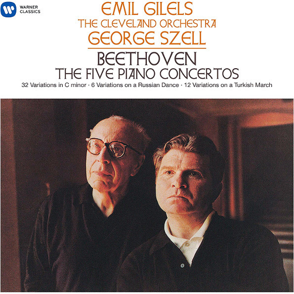 

Emil Gilels, George Szell,The Cleveland Orchestra/Beethoven:The Five Piano Concertos (5LP)
