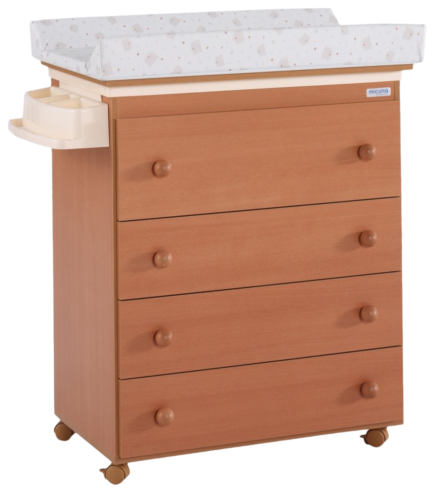 

Комод Micuna (Микуна) пеленальный B-947 honey матрасик beige bears, honey